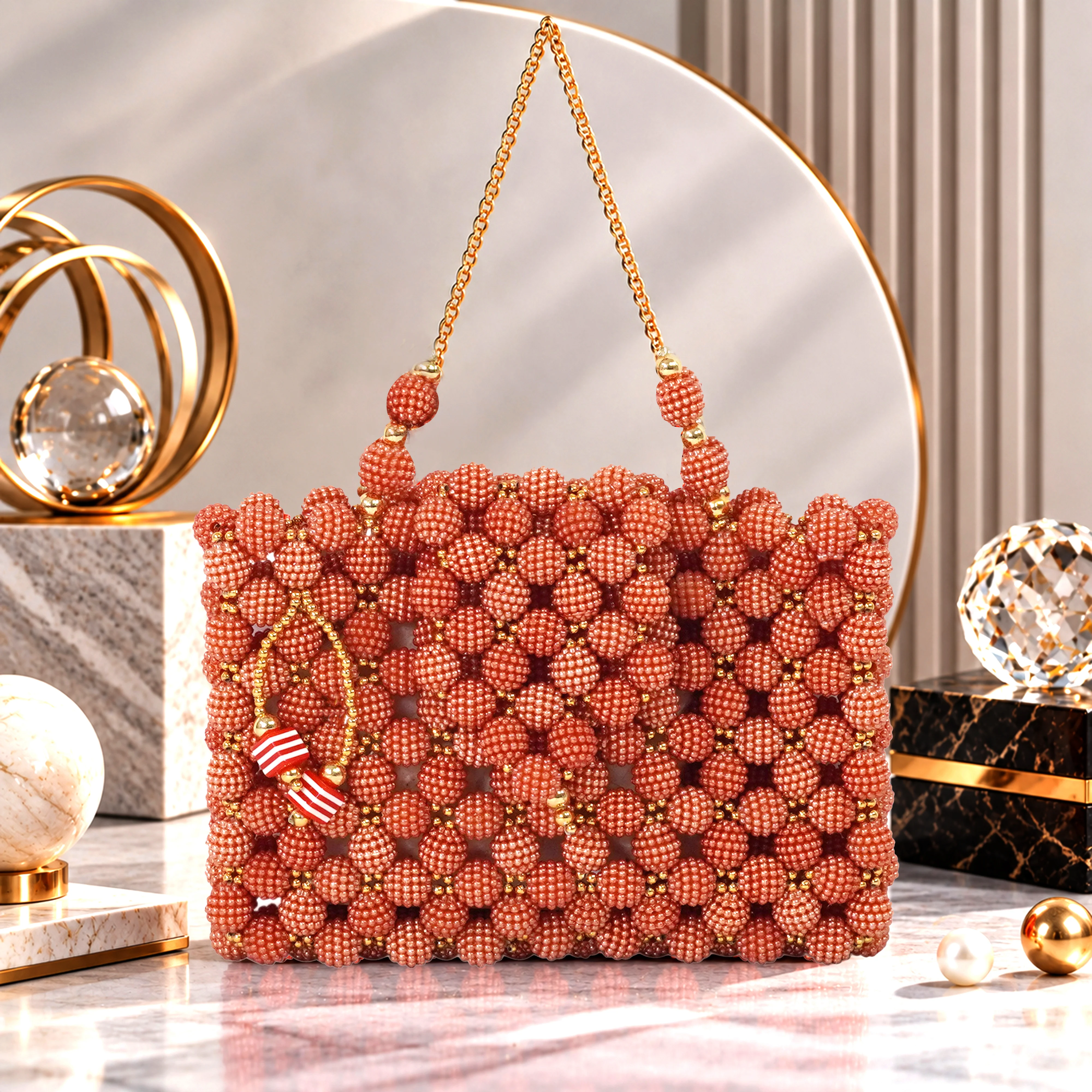 A-4, Elegant Beaded Bag