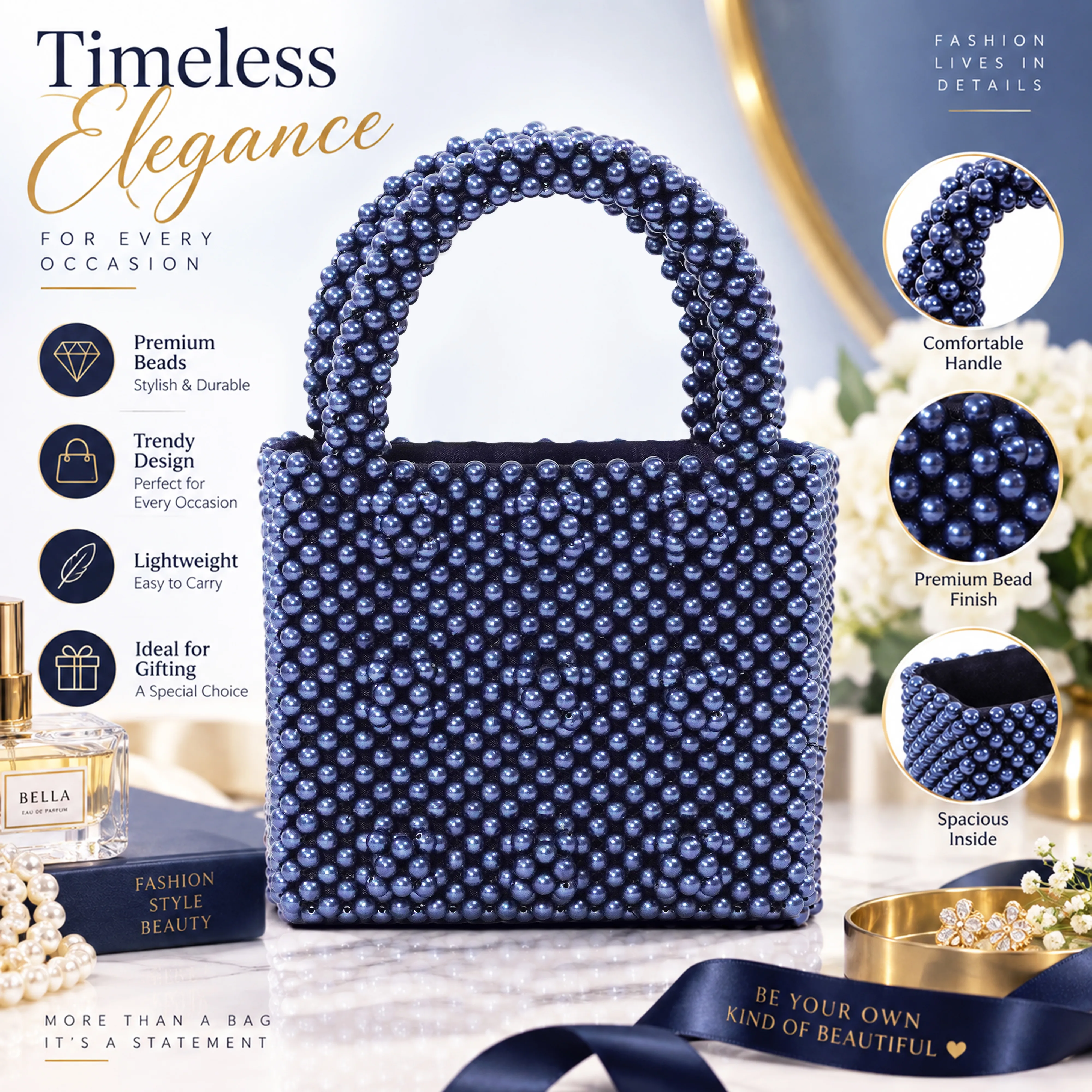 B-1 | Pearl Woven Bag