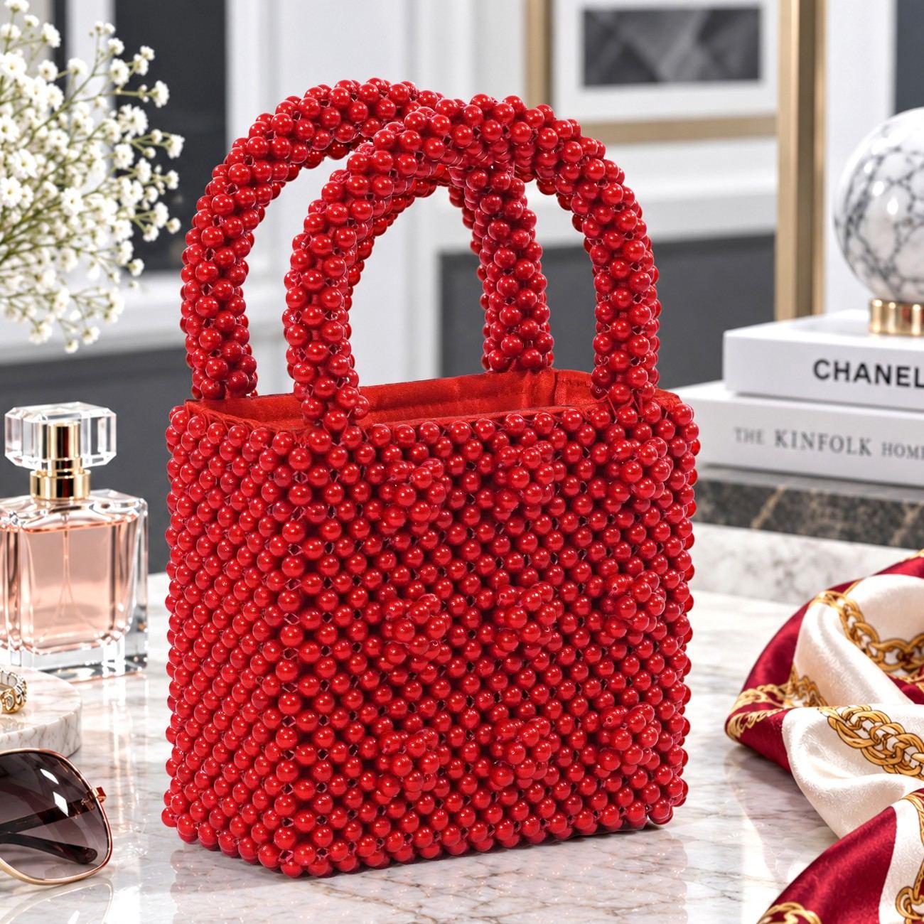 B-2 | Pearl Woven Bag