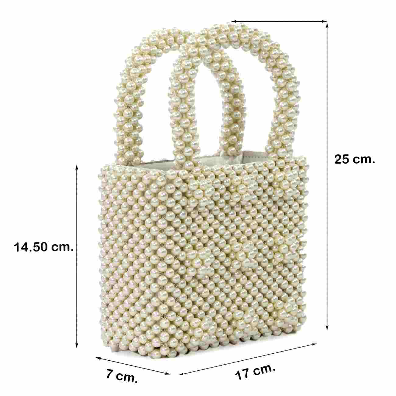 B-3 | Pearl Woven Bag